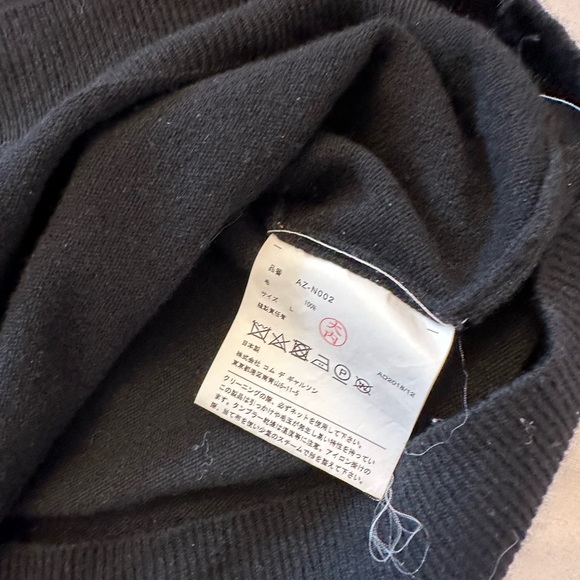 Comme des Garçons Play Black Sweater - Picture 5 of 6